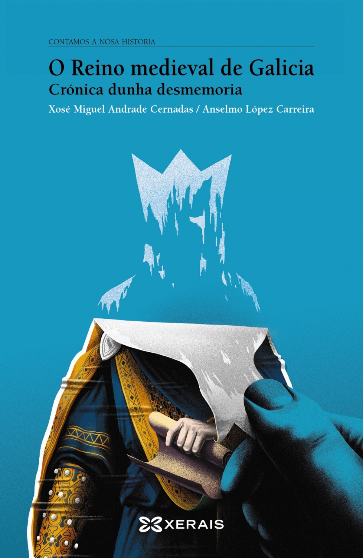 Portada de "O reino medieval de Galicia"